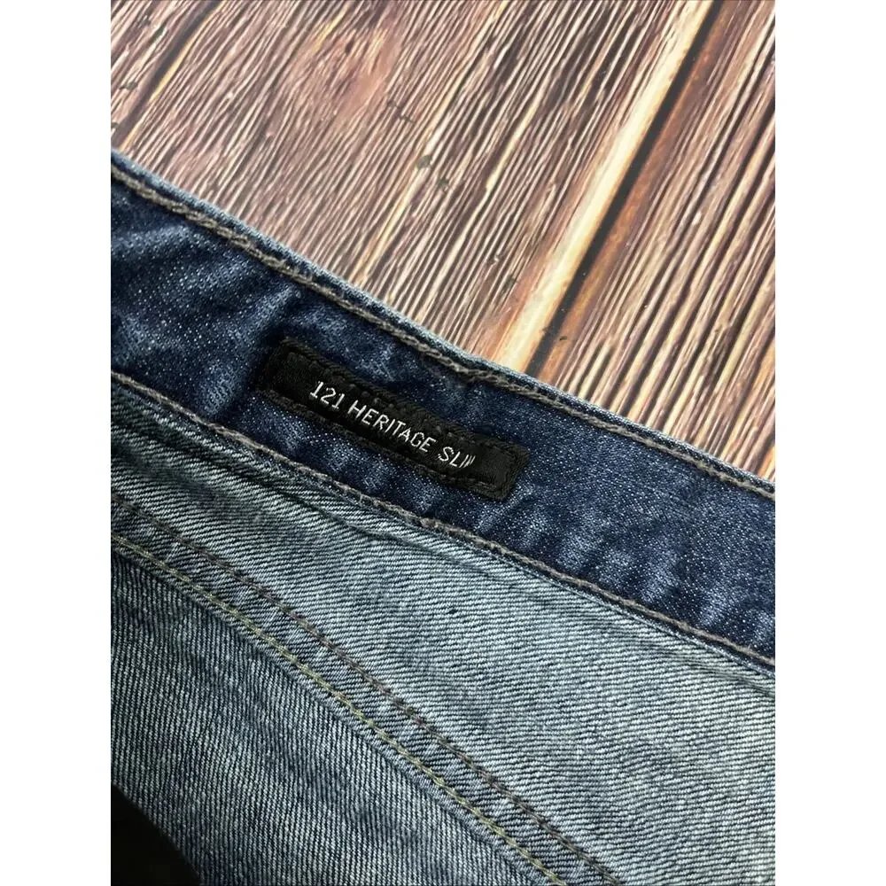 Lucky Brand 121 Heritage Slim Triumph Jeans Mens Size 38x32 (Measures 38x32)